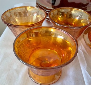 lot 133 image: Carnival Glass Grouping
