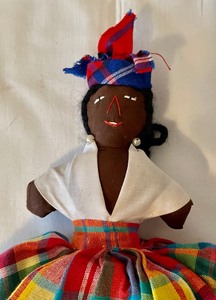 lot 101 image: Vintage Topsy Turvy Doll