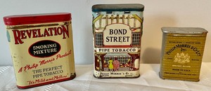 lot 99 image: Vintage Tins including Tobacco Tins