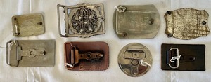 lot 232 image: 8 Belt Buckles