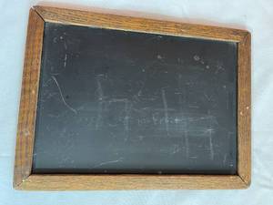 lot 157 image: 2 Vintage Chalkboards