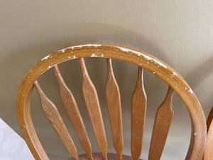 lot 167 image: 2 Wooden Swivel Bar Stools