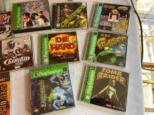 lot 180 image: Sony Playstation with Several Games