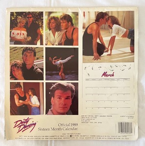 lot 211 image: 1989 Dirty Dancing Calendar