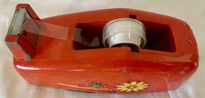 lot 228 image: Vintage Metal Scotch Tape Dispenser