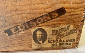 lot 380 image: Edison Phonograph Records and More