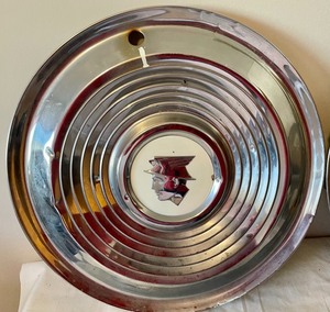 lot 359 image: Vintage Hubcaps