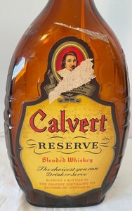 lot 391 image: Calvert Reserve Blended Whiskey Lamp