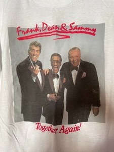 lot 396 image: Frank, Dean and Sammy Together Again T-shirt