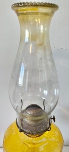 lot 398 image: Risdon Manufacturing Company Oil Lamp