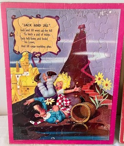lot 394 image: 4 Vintage Puzzles