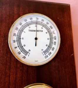 lot 451 image: Seth Thomas Barometer