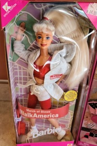 lot 453 image: Pair of Barbies