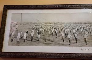 lot 456 image: Pair of Framed Vintage Army Photographs