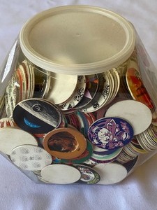 lot 474 image: Pong and Milk Caps