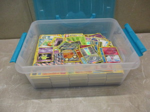 Tub of Pokemon Cards