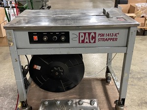 PAC Industrial Portable Strapping Machine & Fairbanks Roll-Top Scale