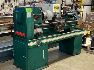 Logan Power-Matic Industrial Metal Lathe