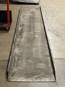 Industrial 14ft Solid-Aluminum Ramp