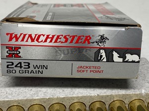 lot 26-D image: (20) Rounds Of Winchester .243-Winc...