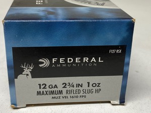 lot 256 image: (10) Rounds Of Federal PowerShok 12...
