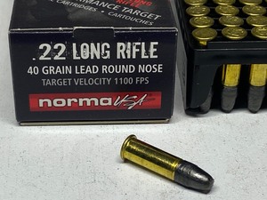 lot 213 image: (50) Rounds Of Norma Tac-22 High Pe...