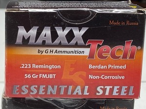 lot 128 image: (40) Rounds Of MaxxTech .223-Reming...