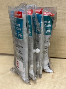 Lot Of (4) One-Size-Fits-All 10mm Rain Ponchos, Assorted Colors