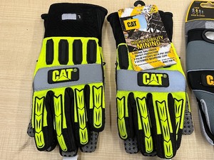 Lot Of (8) Pairs Of CAT Size Large Work Gloves