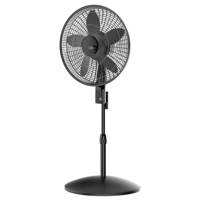 lot 14 image: Lasko S18640 Elite Collection 18 Pedestal Fan - Black