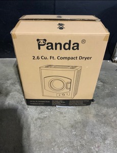 Panda 2.6 cu. ft. 110-Volt White Electric Compact Portable Laundry Dryer. See Pictures