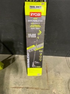 RYOBI 40V Brushless Cordless Battery Attachment Capable String Trimmer (Tool Only).  See Pictures