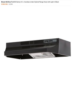 Broan-Nutone 21 in. & 24 in. Under Cabinet Range Hood with Light. See Pictures