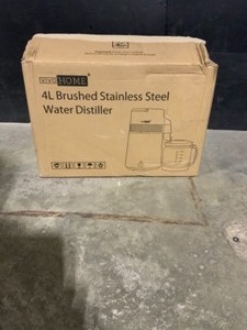 VIVOHOME 16-Cup Brushed 304 Stainless Steel Water Distiller Machine with a Switch Purifier Filter. See Pictures