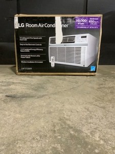 LG Electronics 10,000 BTU 115-Volt Window Air Conditioner LW1016ER with ENERGY STAR and Remote in White. See Pictures