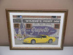 lot 6 image: Dana Forrester AWS WILBURS FRUIT MARKET - GREAT PIECE - 51  700 SIGNED ARTWORK - PROFESSIONALLY FRAMED - APPROX 20 BY 15 - SEE PICTURES