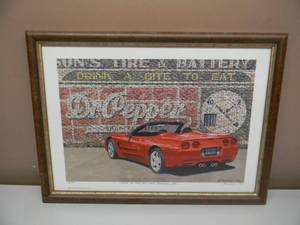 lot 10 image: Dana Forrester AWS One Red Hot Pepper - GREAT PIECE - 99  700 SIGNED ARTWORK - PROFESSIONALLY FRAMED - APPRO7 20 BY 15 - SEE PICTURES