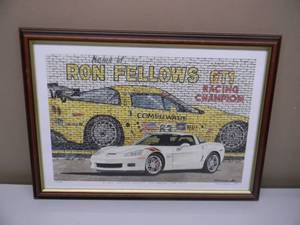 lot 14 image: Dana Forrester AWS Good Fellows - GREAT PIECE - 35  1000 SIGNED ARTWORK - PROFESSIONALLY FRAMED - APPRO7 20 BY 15 - SEE PICTURES