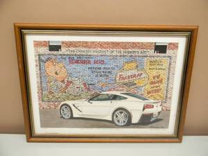 lot 16 image: Dana Forrester AWS White Falstaff - GREAT PIECE - 13  1000 SIGNED ARTWORK - PROFESSIONALLY FRAMED - APPROX 20 BY 15 - SEE PICTURES