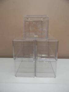 lot 32 image: 5 - 118 Scale Acrylic Display Cases for Diecast Model Toy Cars figures - NICE - USED FOR DISPLAY ONLY - SEE PICTURES