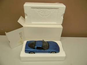 lot 62 image: BROOKFIELD 124 SCALE DIECAST 1997 CORVETTE - NASSAU BLUE - NEW IN THE BOX - NICE - SEE PICTURES