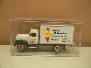 lot 68 image: RARE - First Gear Die Cast McDonalds Truck - In Case - GREAT PIECE - SEE PICTURES