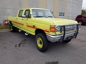 lot 1 image: 1988 Ford F-350 Crew Cab 4 Door Pickup Truck - UniqueRare Extended Cab 4-door, Long Box with 15,487 Original Miles