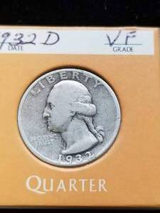lot 03 image: 1932-D WASHINGTON QUARTER