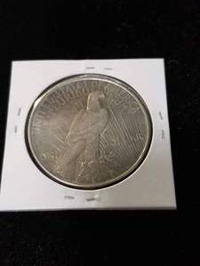 lot 32 image: 1926-D PEACE SILVER DOLLAR AU NICELY TONED