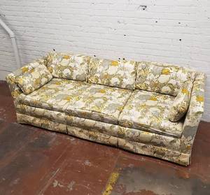 lot 5 image: Retro Hollywood Regency Mid-Century Sofa