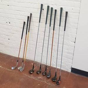 lot 113 image: Retro Clubs Bundle