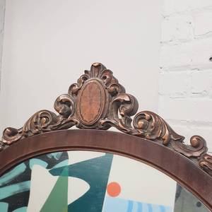 lot 106 image: Vintage Chippendale Wall Mirror