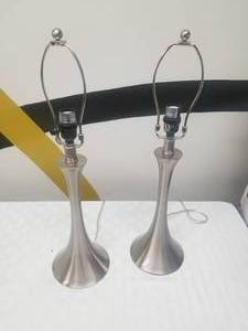lot 134 image: Contemporary Pair of Table Lamps