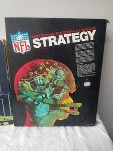 lot 140 image: Collectible NFL Strategy Board Games by Ideal and Tudor